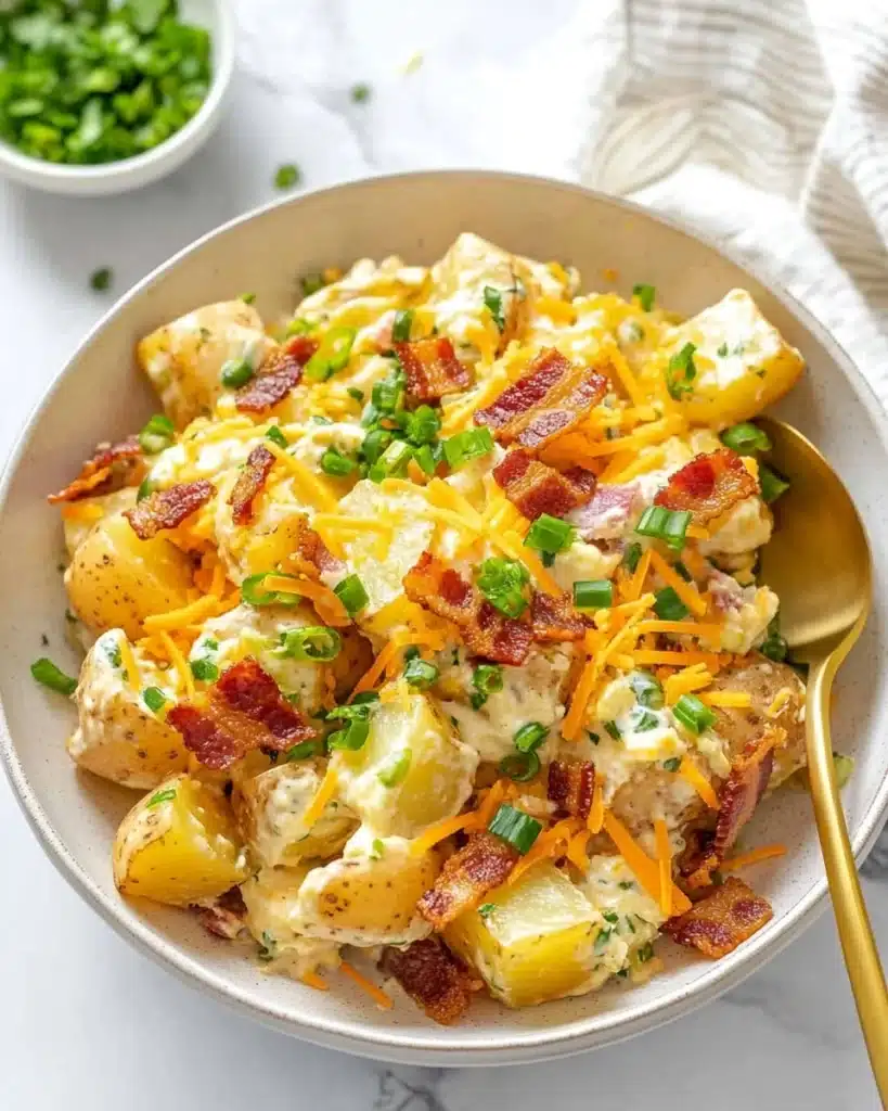 Loaded Baked Potato Salad Recipe