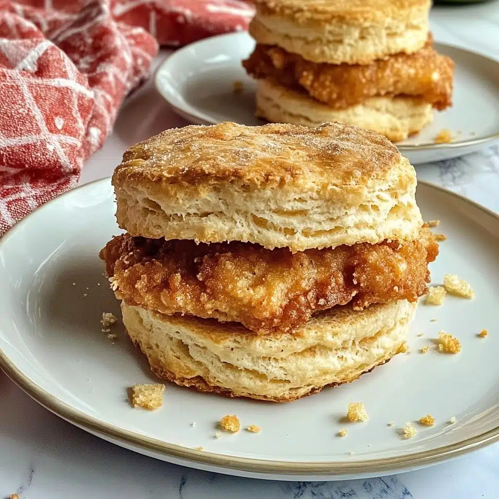 Honey Butter Chicken Biscuits Recipe - Recipe Image