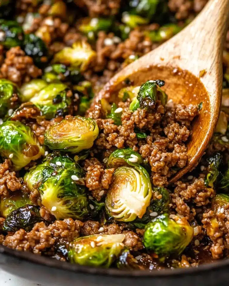 Beef and Brussels Sprouts Stir-Fry Recipe