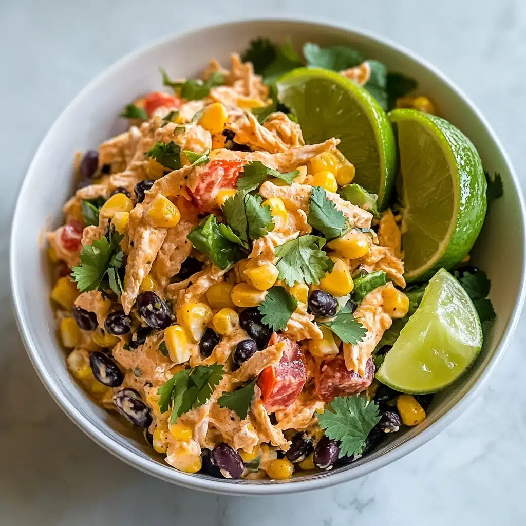 Zesty Southwest Chicken Salad Recipe - Recipe Image