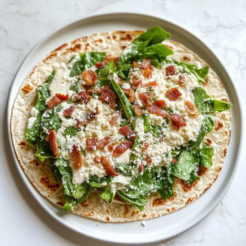 Smash Chicken Caesar Tacos Recipe - Recipe Image