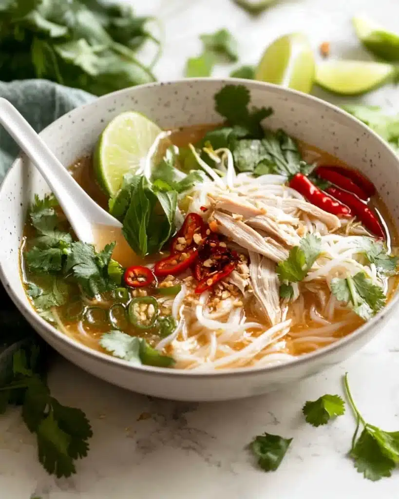 Vietnamese Chicken Pho Soup Recipe