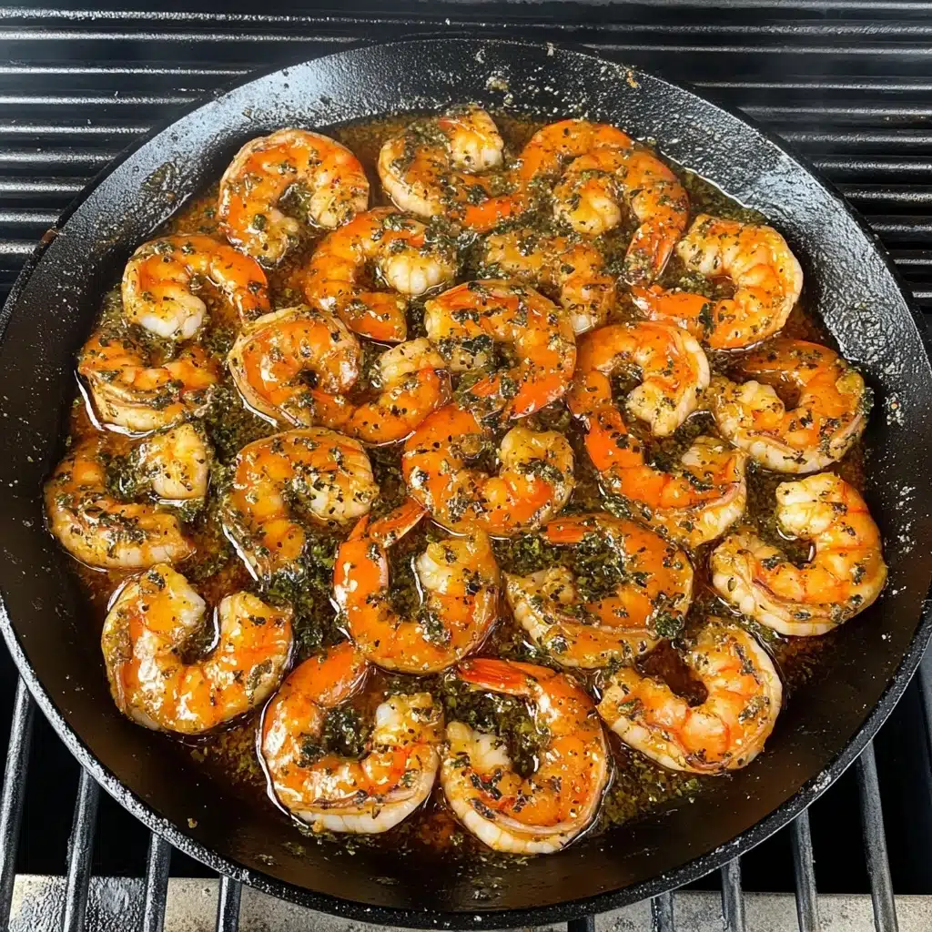 Cowboy Butter Smoked Shrimp Recipe - Recipe Image