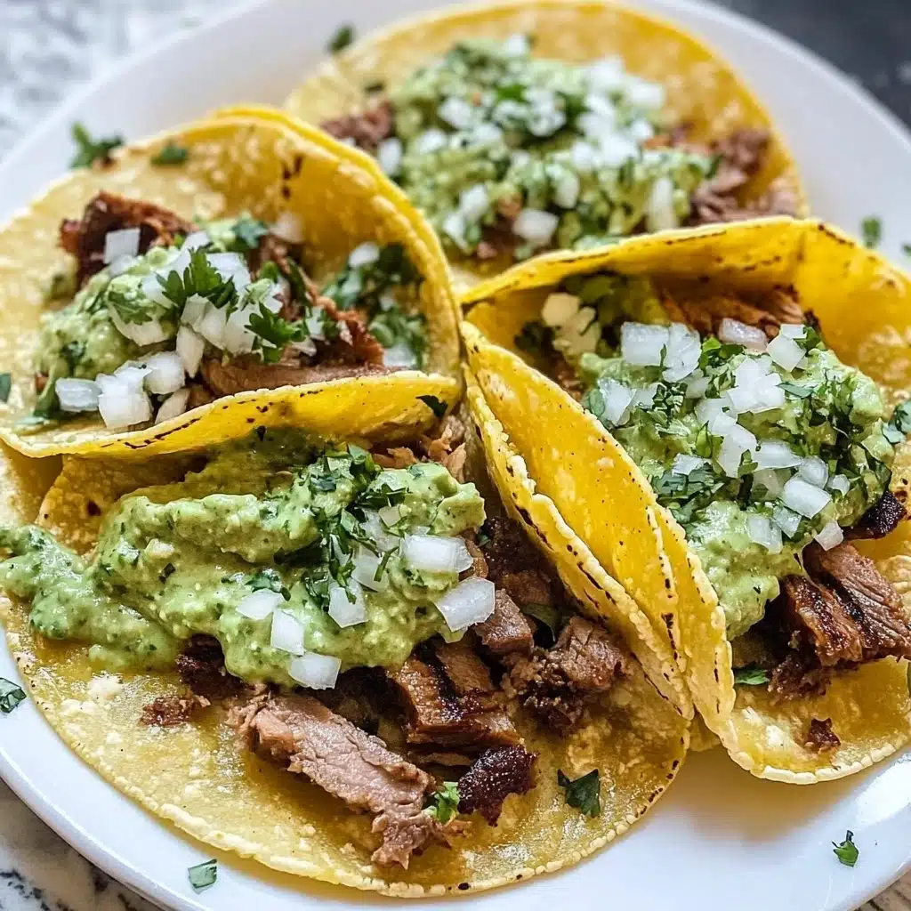 Grilled Steak Tacos with Avocado Salsa Recipe - Recipe Image