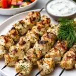Grilled Greek Chicken Kabobs Recipe