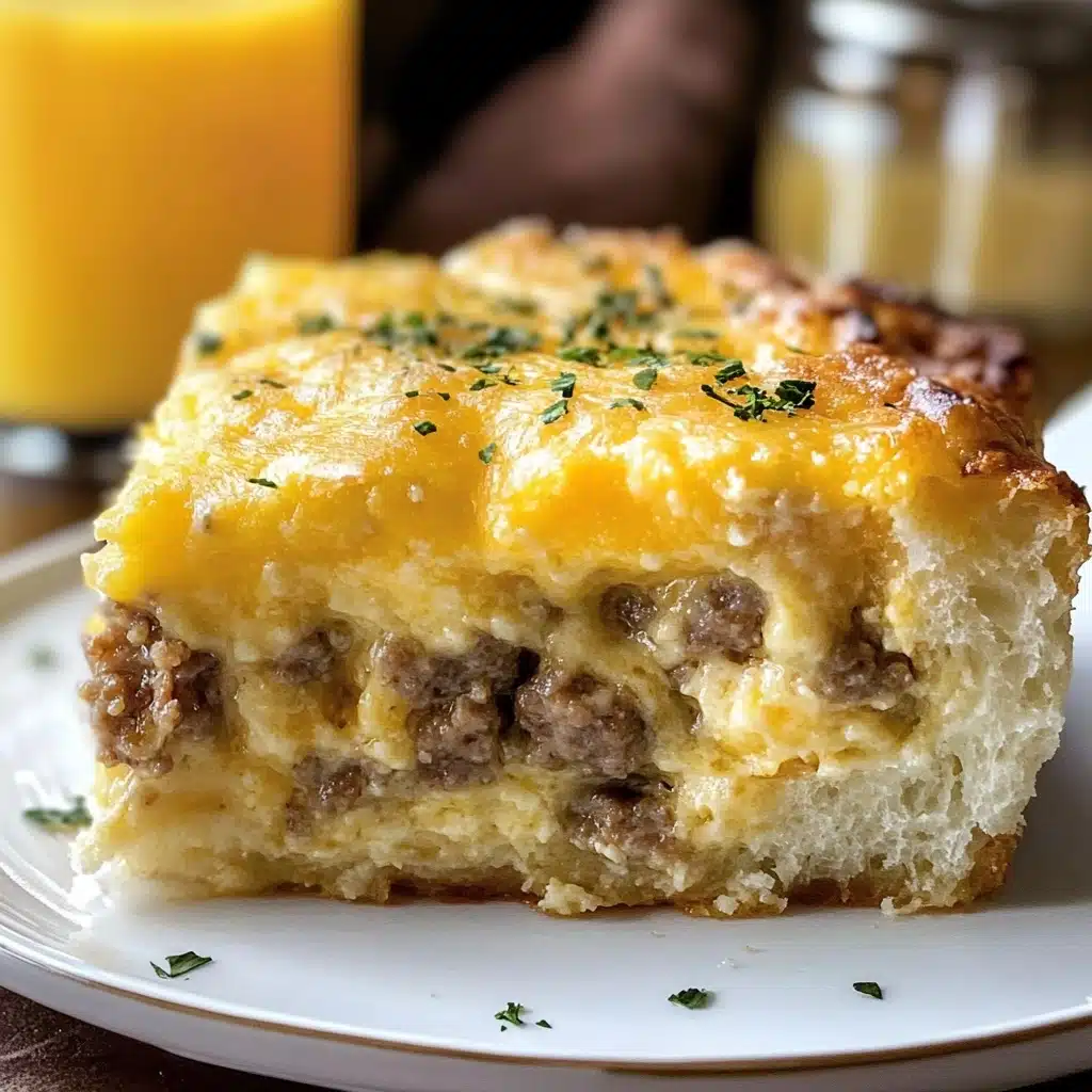 Butter Biscuit Breakfast Bake Recipe - Recipe Image