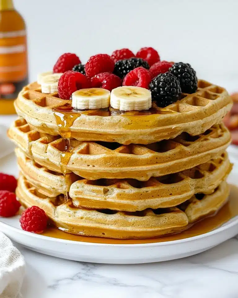 The Best Basic Protein Waffles Recipe