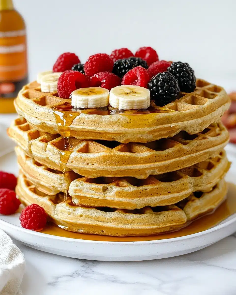 The Best Basic Protein Waffles Recipe