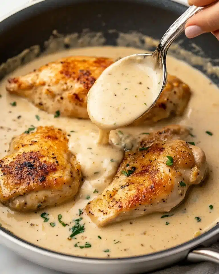 Creamy Garlic Parmesan Chicken Recipe