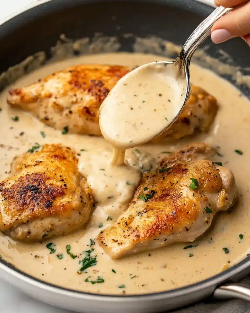 Creamy Garlic Parmesan Chicken Recipe