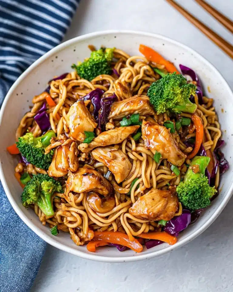 Easy Chicken Ramen Stir Fry Recipe