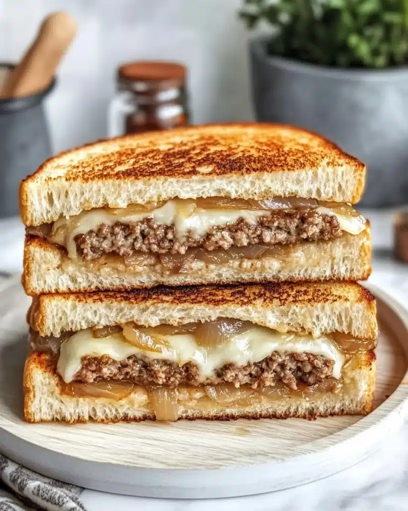 Classic Patty Melt Sandwich Recipe