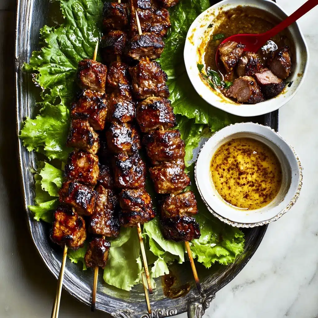 Grilled Thai Coconut Chicken Skewers Recipe - Recipe Image