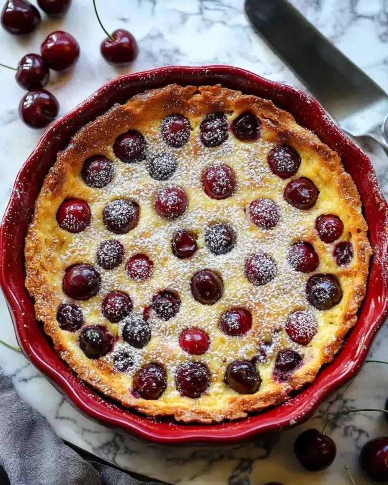 Cherry Clafoutis Recipe