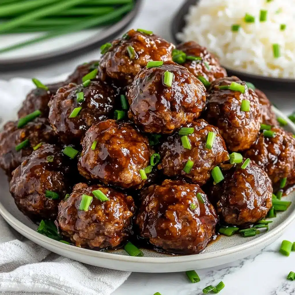 Korean Meatballs Recipe - Recipe Image