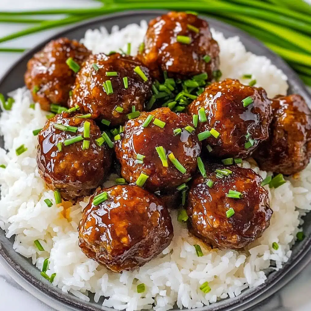 Korean Meatballs Recipe - Recipe Image