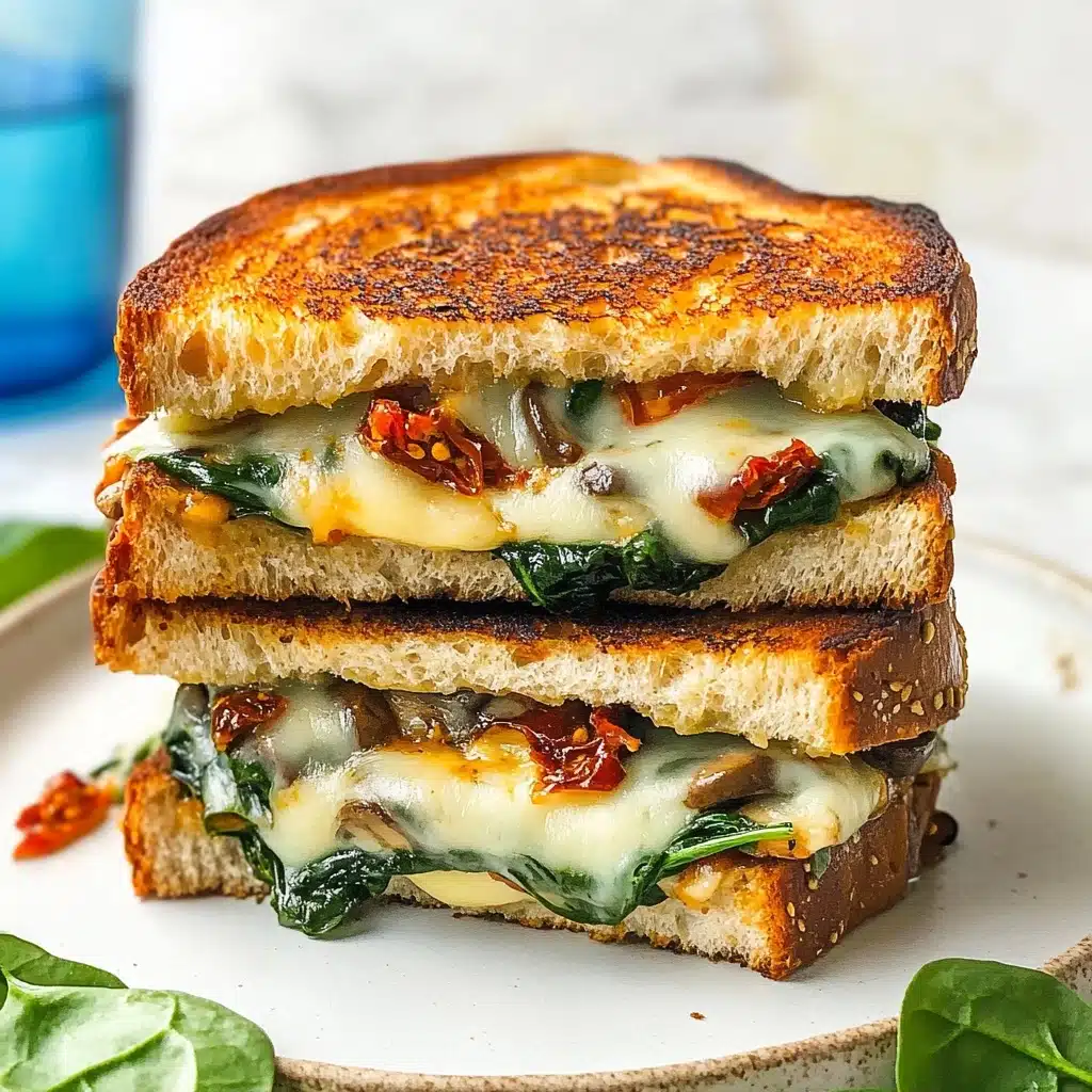 Mediterranean Grilled Cheese Recipe - Recipe Image