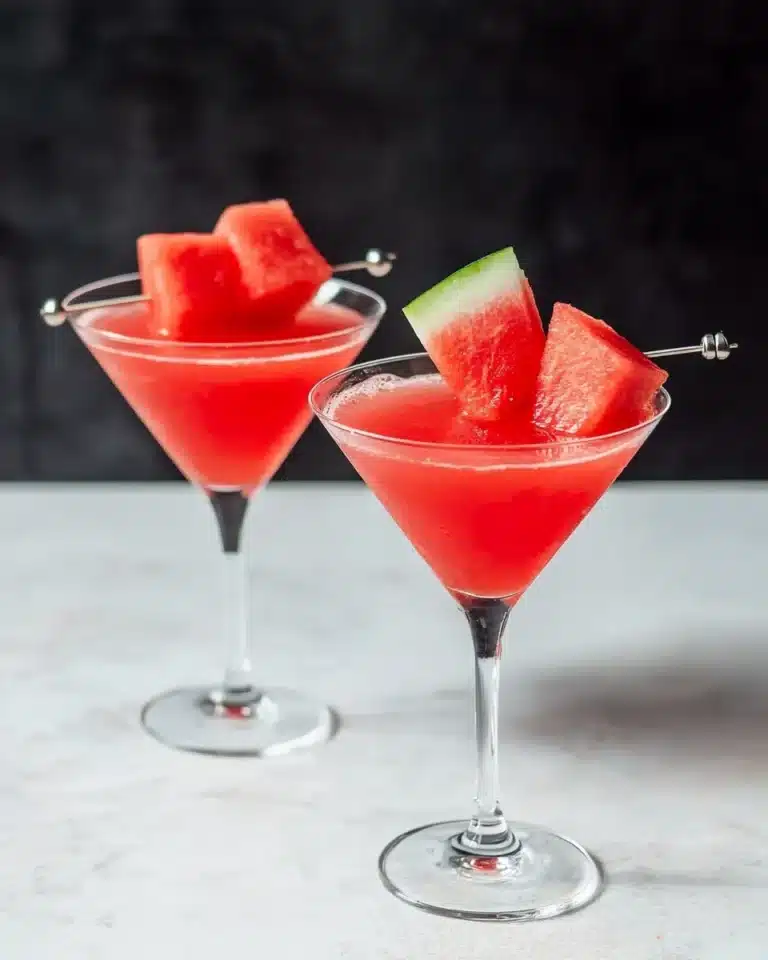 Watermelon Cosmo Cocktail Recipe
