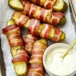 Easy Bacon Wrapped Pickles (AKA Pickle Fries) Recipe