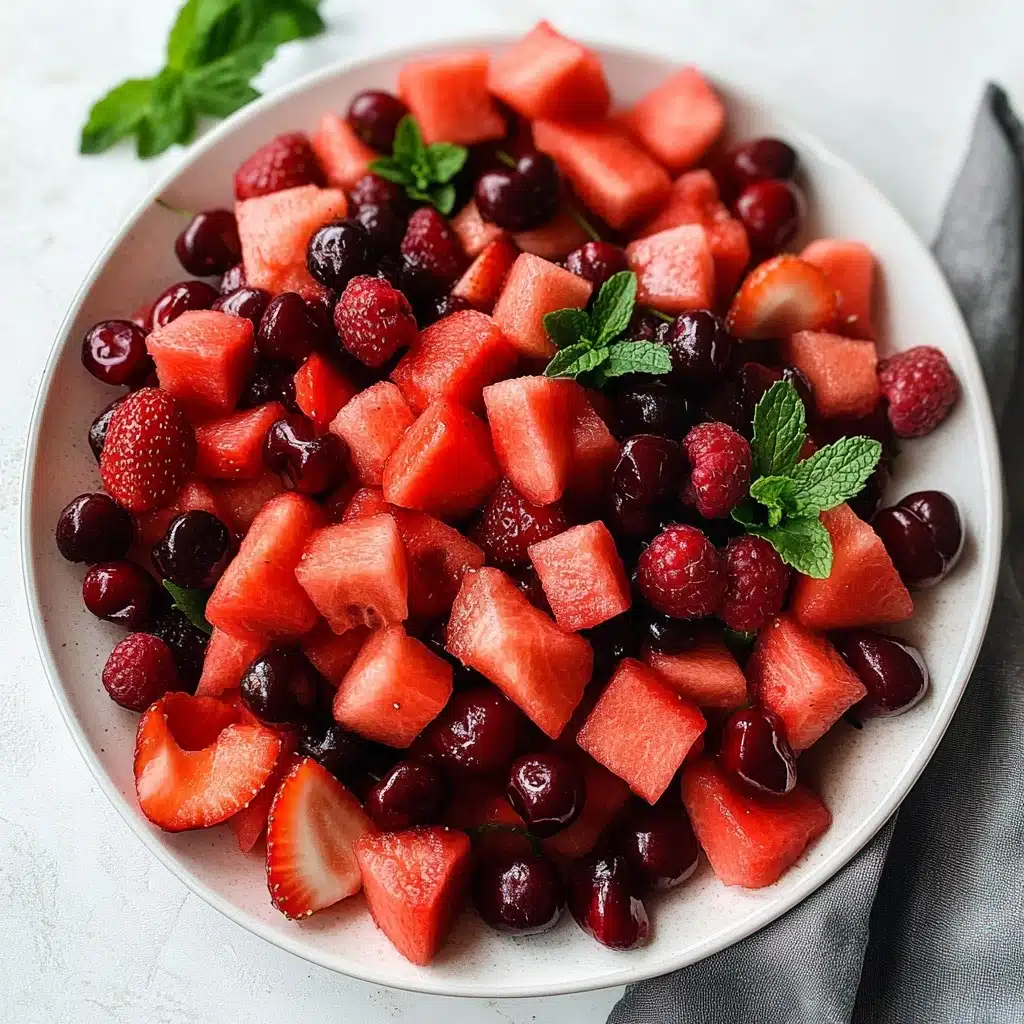 Red Fruit Salad Recipe - Recipe Image