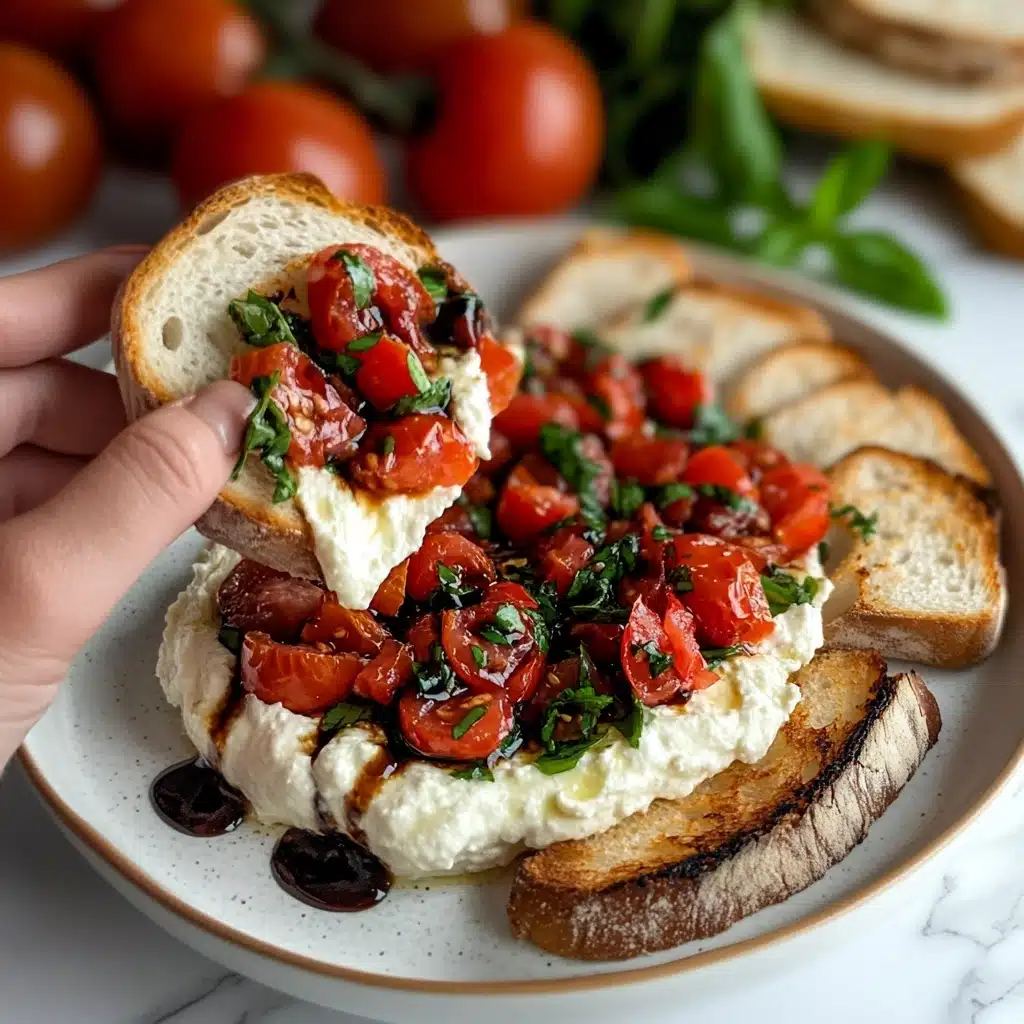 5-Minute Bruschetta Dip Recipe - Recipe Image