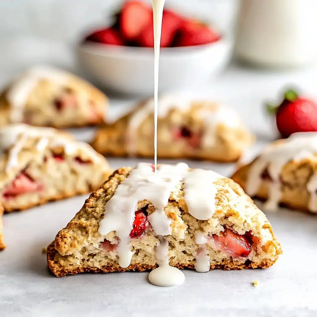 Strawberry Scones Recipe - Recipe Image