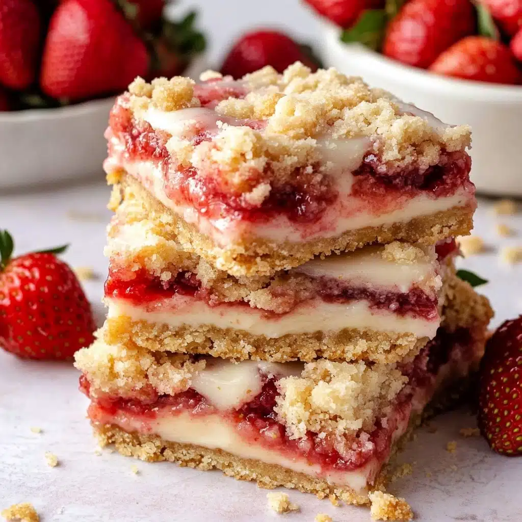 Strawberry Shortcake Bars Recipe - Recipe Image
