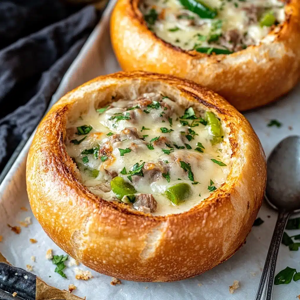 Philly Cheese Steak Soup Recipe - Recipe Image