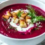 Chilled Beet Borscht Recipe