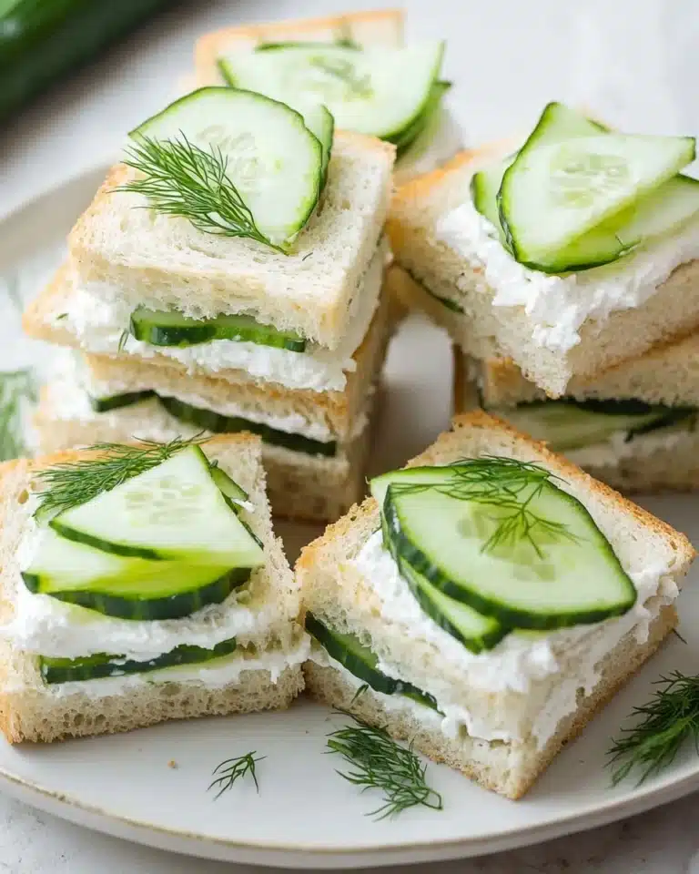 Must-Try Cucumber Sandwich Recipe