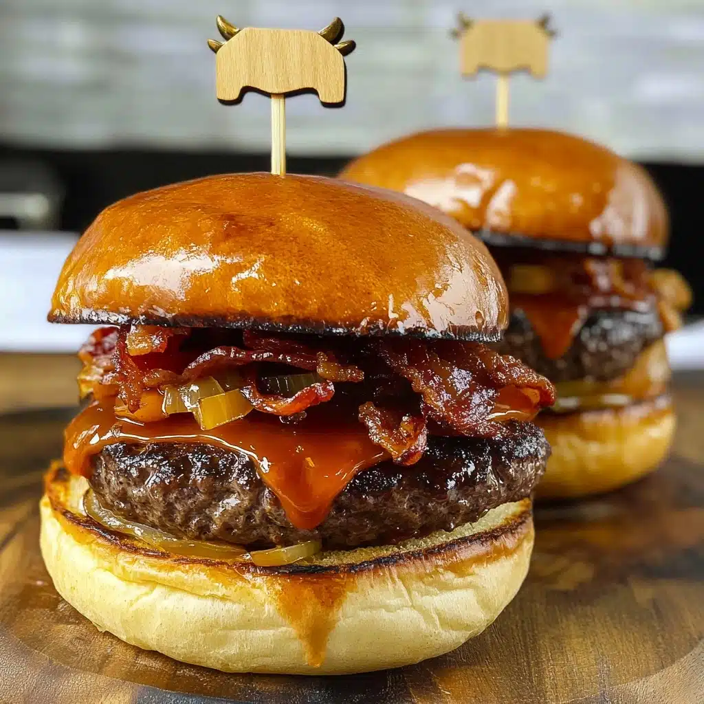 Whiskey Bacon Burger Recipe - Recipe Image