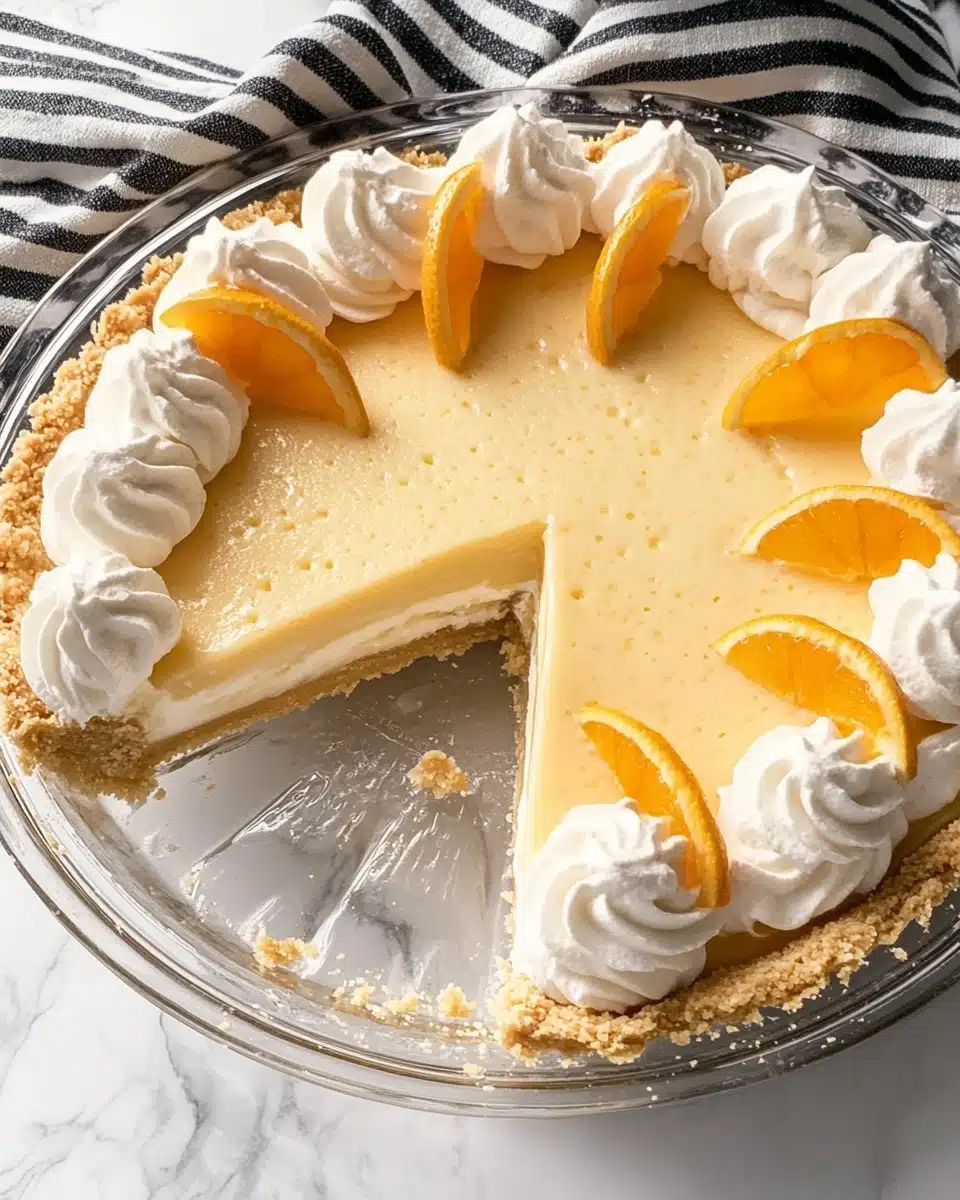 Orange Creamsicle Pie Recipe