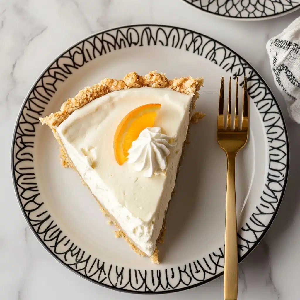 Orange Creamsicle Pie Recipe - Recipe Image
