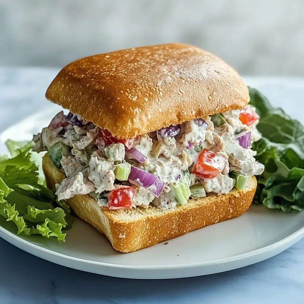 Greek Chicken Salad Sandwiches Recipe - Recipe Image