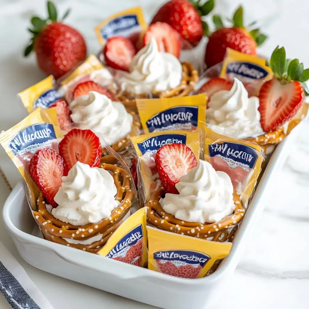 Walking Strawberry Pretzel Salad Recipe - Recipe Image