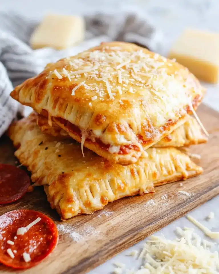 Homemade Pizza Pockets Recipe