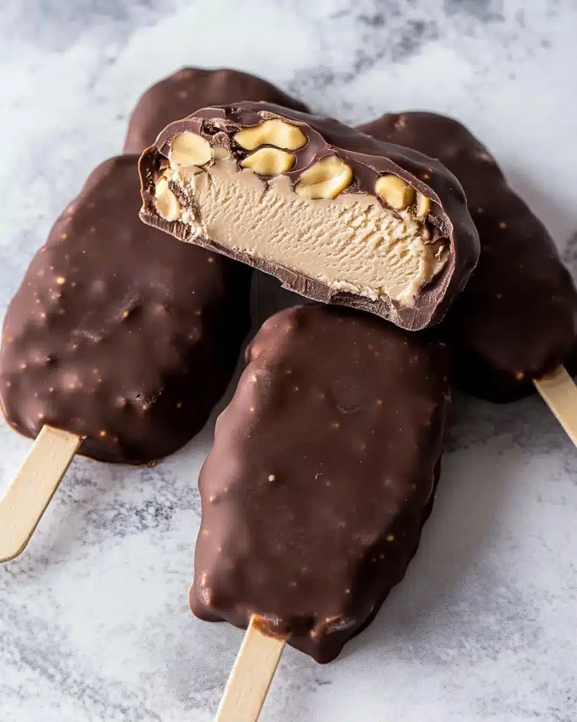 Peanut Butter Frozen Yogurt Bars Recipe