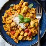 Lighter Creamy Cajun Chicken Pasta Recipe