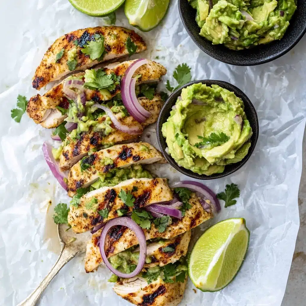 Cilantro Lime Chicken with Avocado Salsa Recipe - Recipe Image