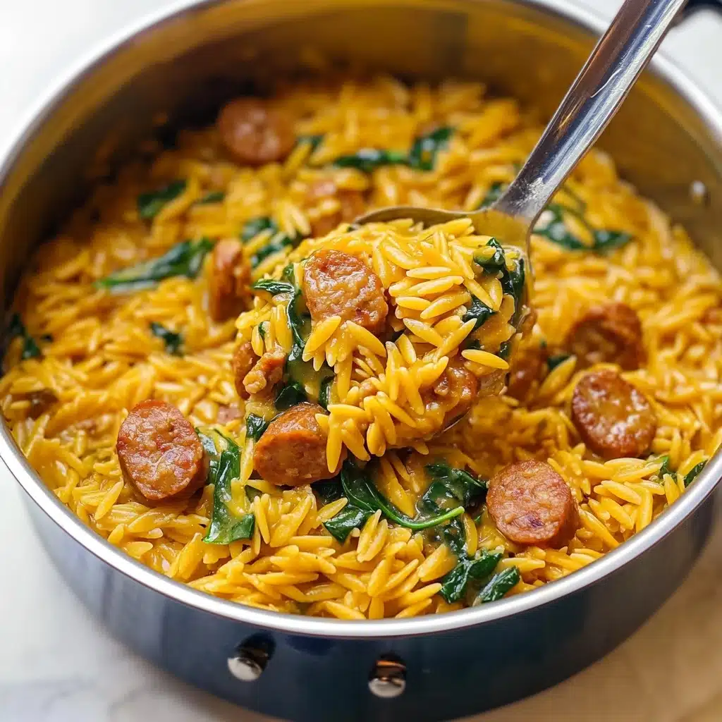 Chicken Sausage Orzo Recipe - Recipe Image
