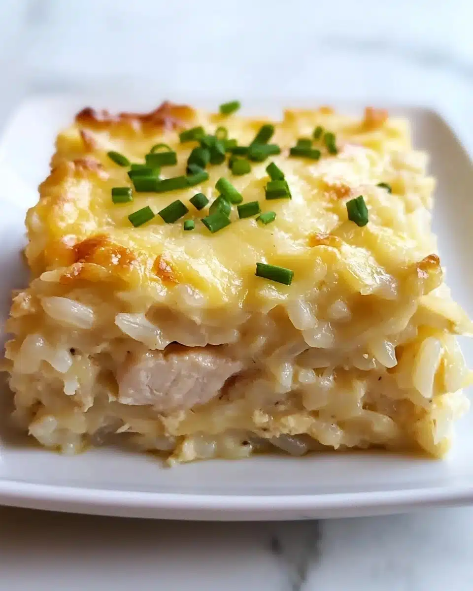 Mamaw's Chicken and Rice Casserole Recipe