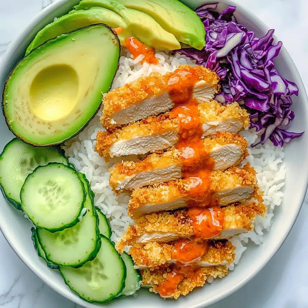 Chicken Katsu Bowls Recipe - Recipe Image