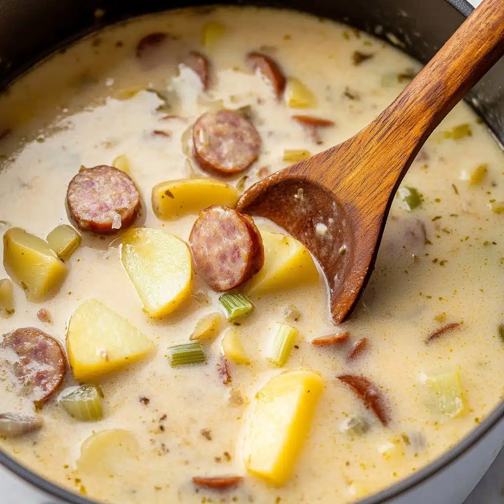 Creamy Cajun Potato Soup Recipe - Recipe Image