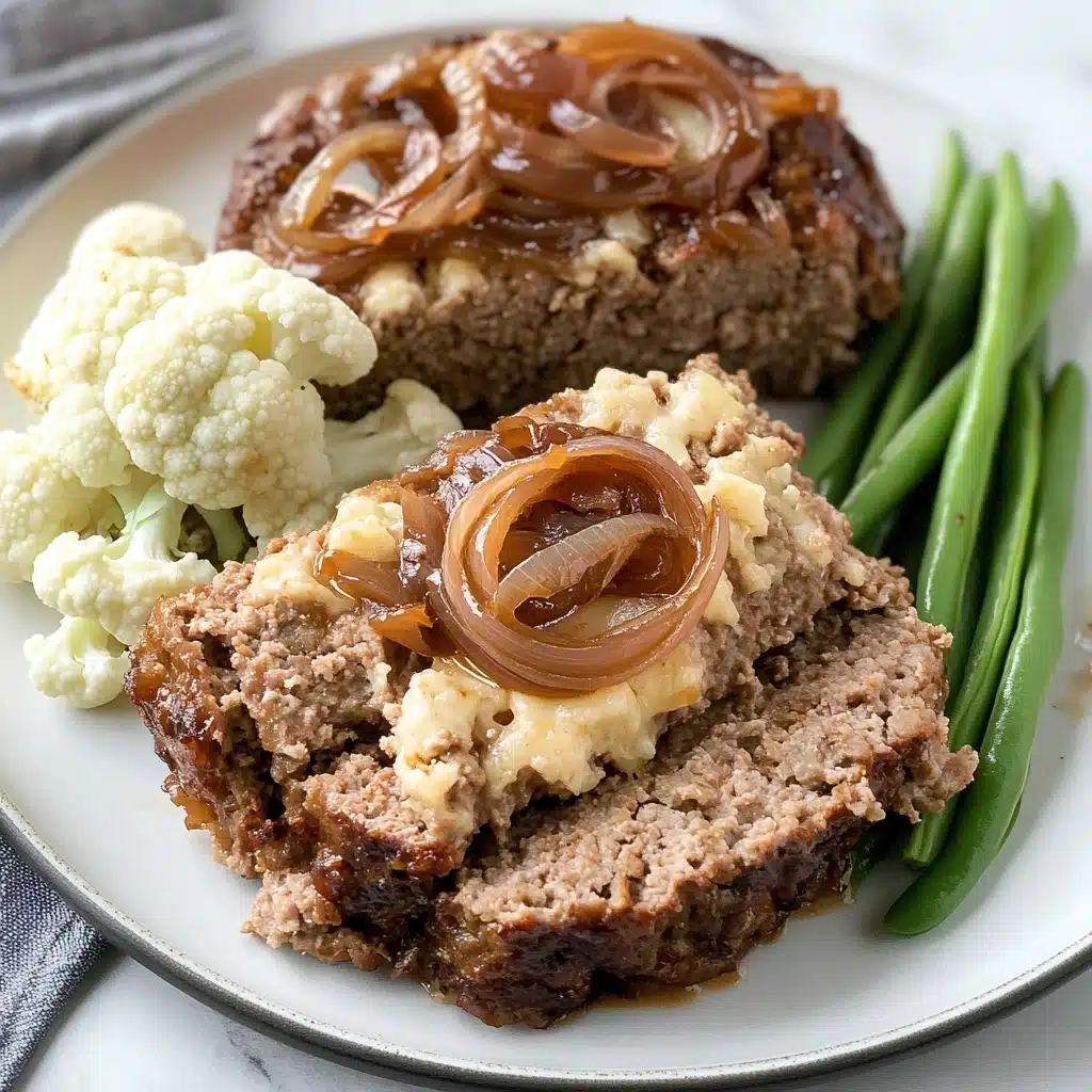 French Onion Meatloaf Recipe - Recipe Image