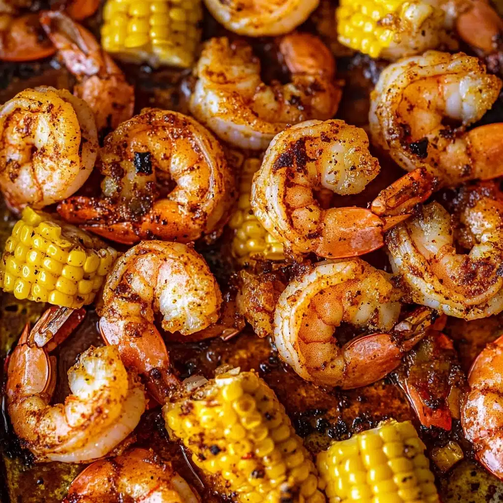 Sheet Pan Cajun Garlic Butter Shrimp Recipe - Recipe Image