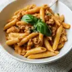 Creamy Beef Ragu with Penne Pasta Recipe