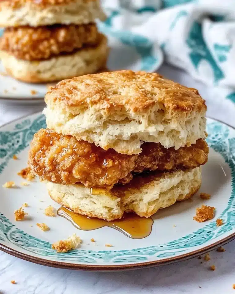 Honey Butter Chicken Biscuits Recipe