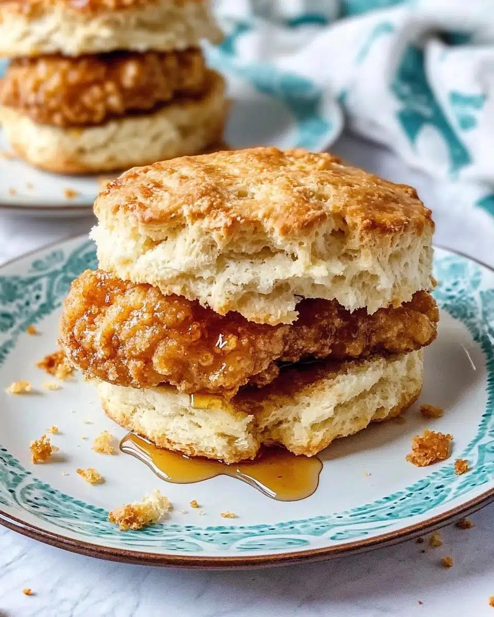 Honey Butter Chicken Biscuits Recipe