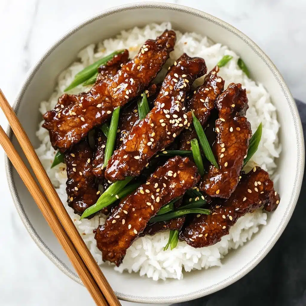 Simple Mongolian Beef Recipe - Recipe Image