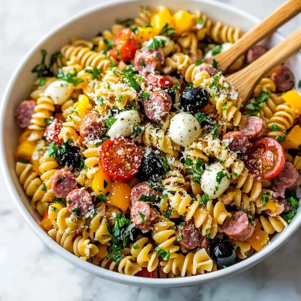 The Best Pasta Salad Recipe - Recipe Image
